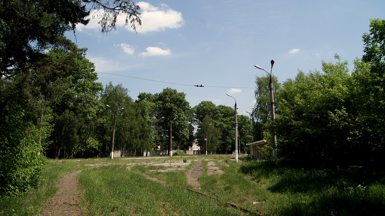 Tver — Closed tram lines