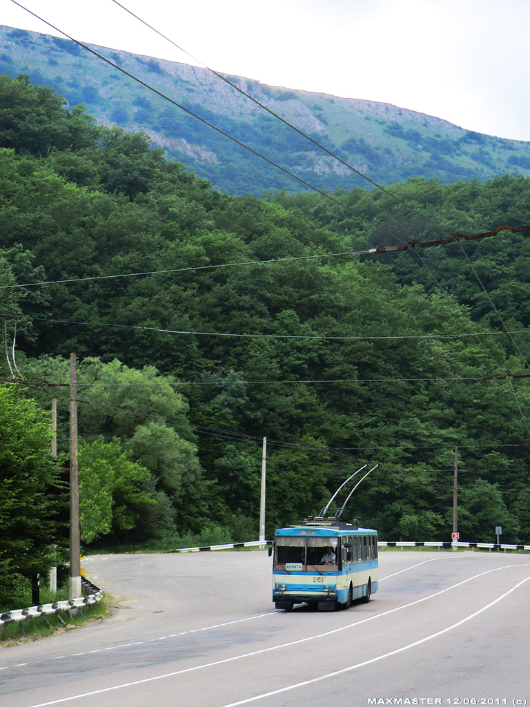 Крымский троллейбус, Škoda 14Tr11/6 № 2152