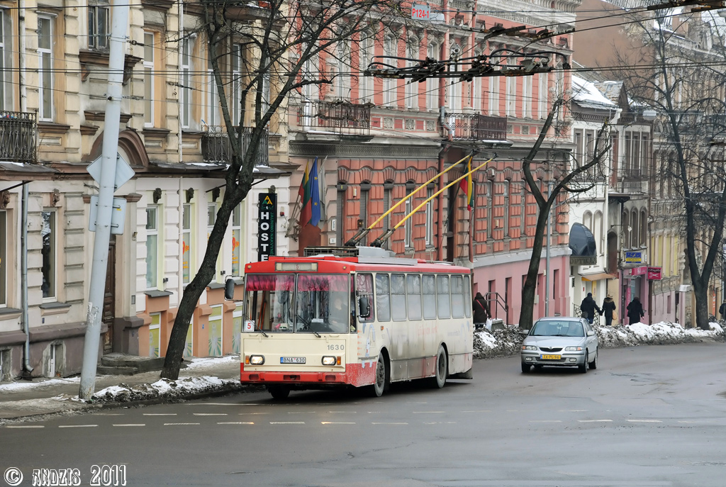 Вильнюс, Škoda 14Tr13/6 № 1630
