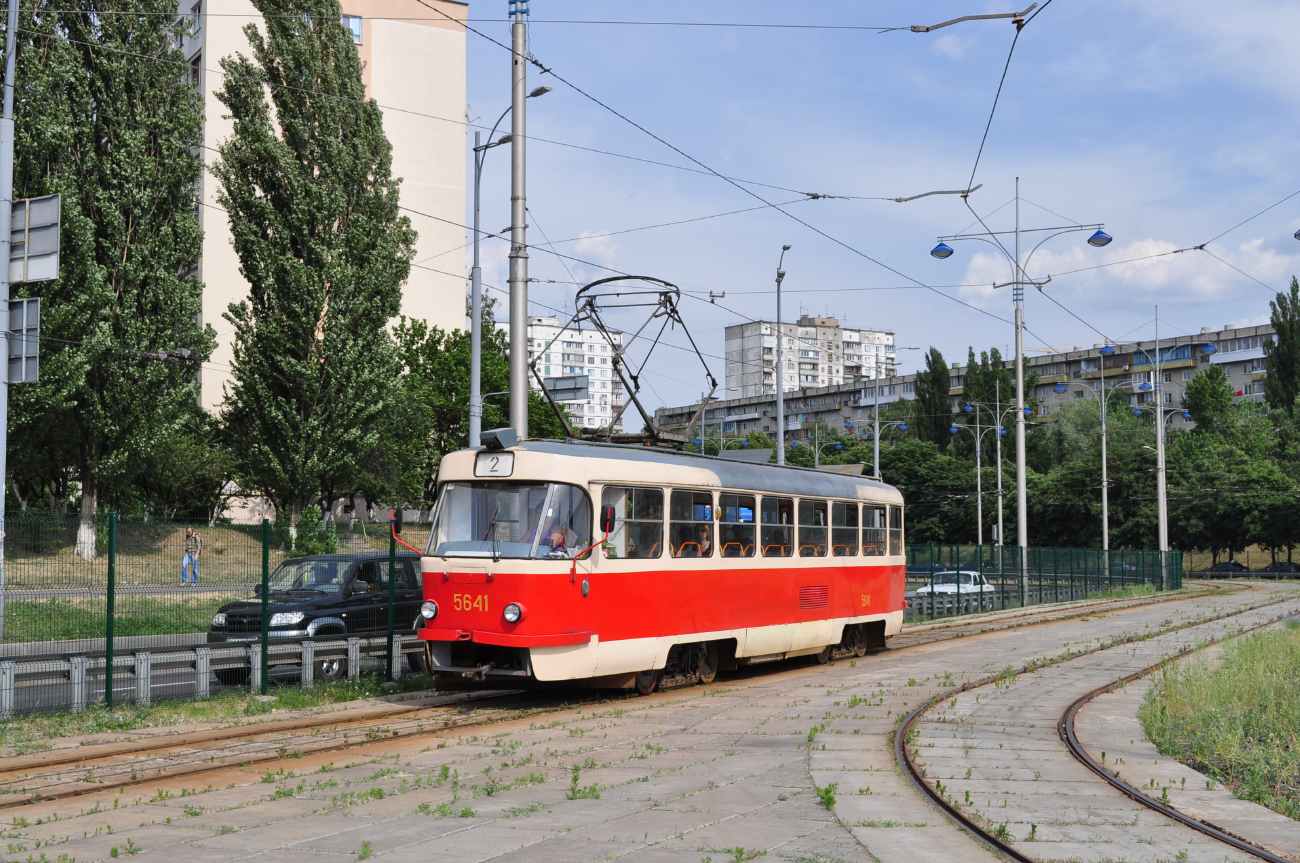 Киев, Tatra T3SU № 5641 Киев, Tatra T3SU № 5641