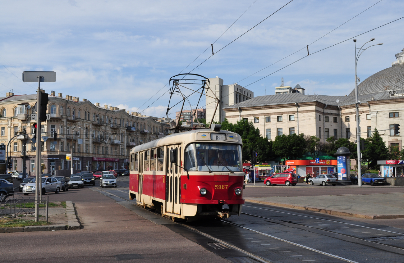 Киев, Tatra T3SU № 5967
