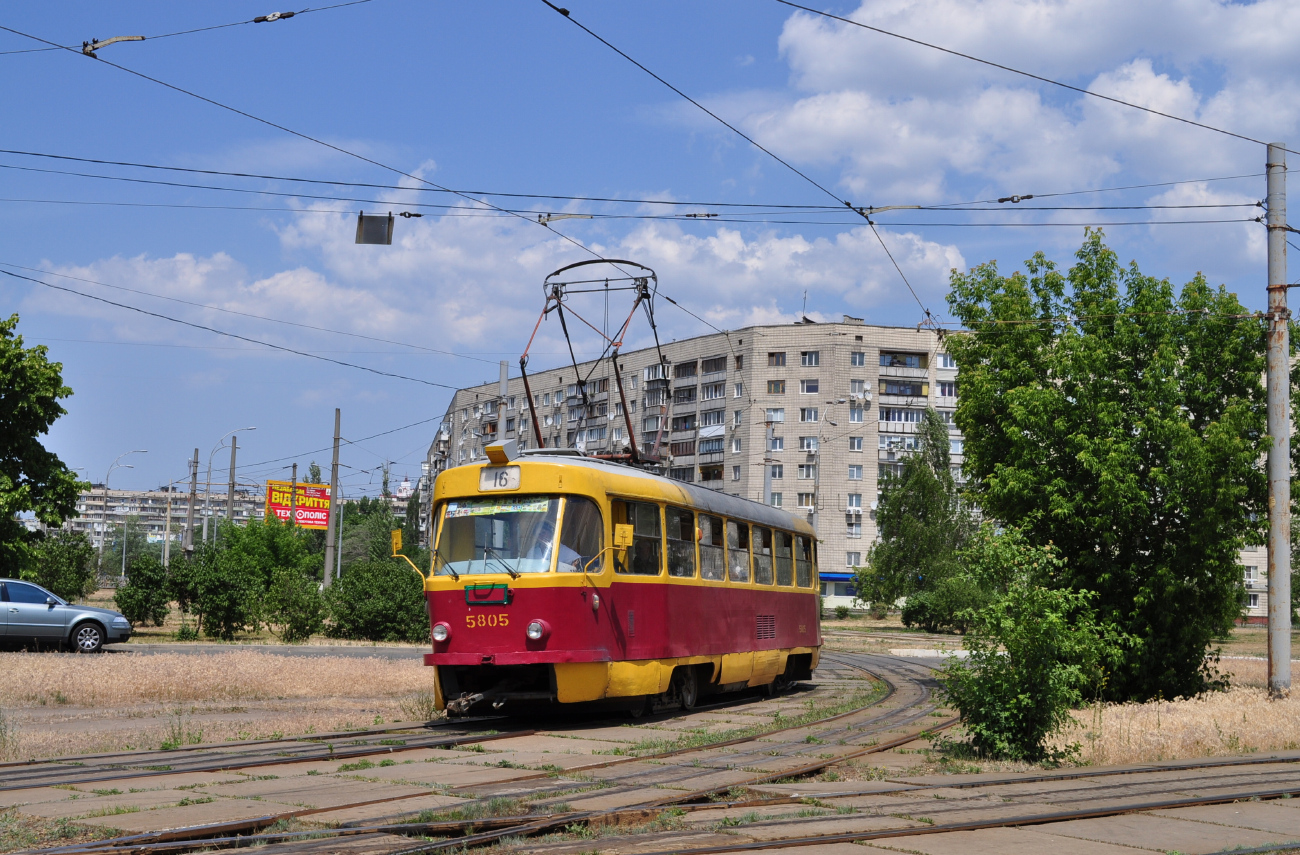Киев, Tatra T3SU № 5805