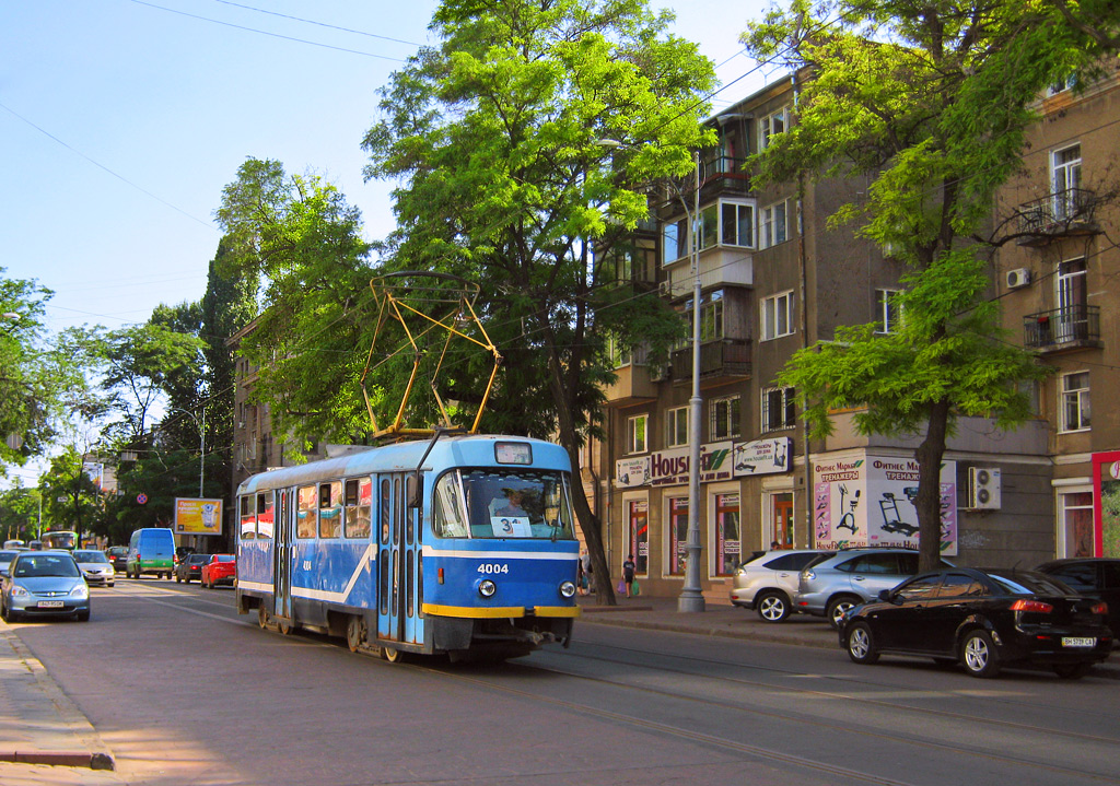 Одесса, Tatra T3R.P № 4004