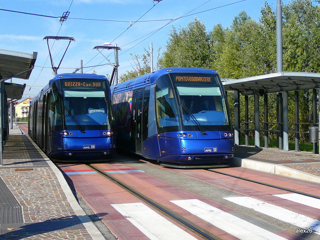 Падуя, Translohr STE 3 № 06; Падуя, Translohr STE 3 № 12