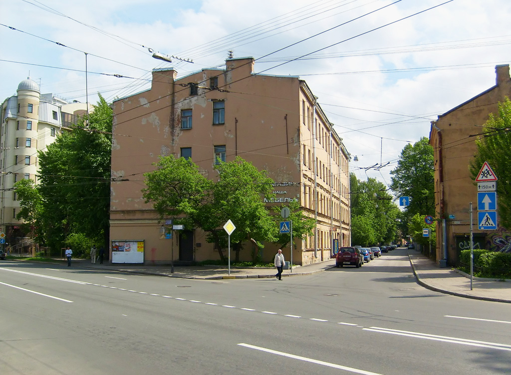 Szentpétervár — Trolleybus lines and infrastructure
