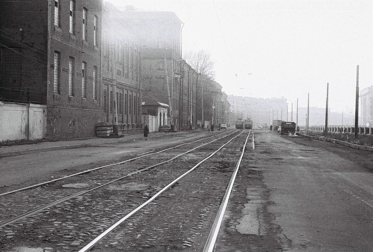 Sankt Petersburg — Tram lines and infrastructure Sankt Petersburg — Tram lines and infrastructure