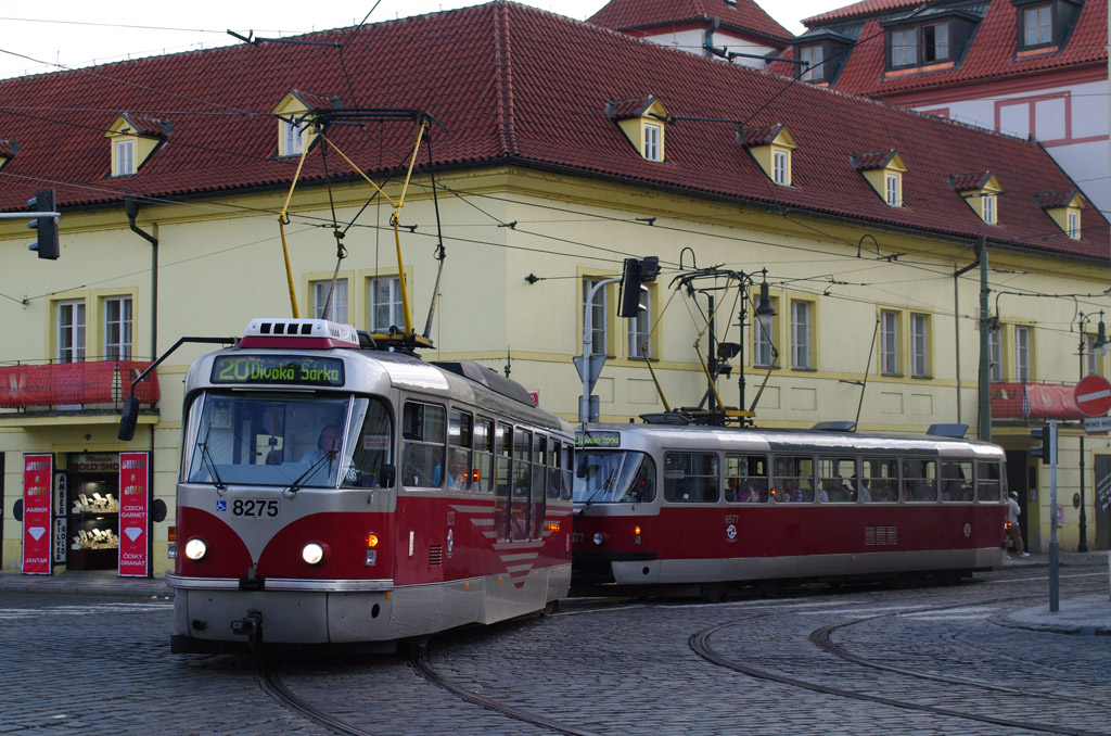 Прага, Tatra T3R.PLF № 8275