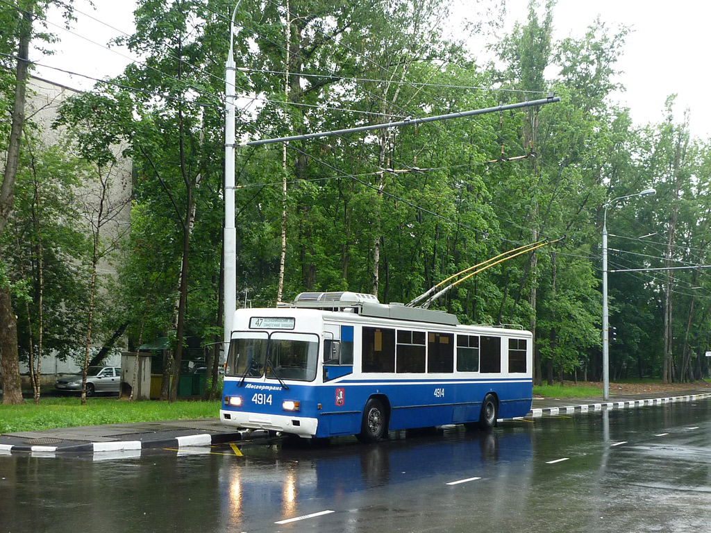Москва, БТЗ-52761Р № 4914