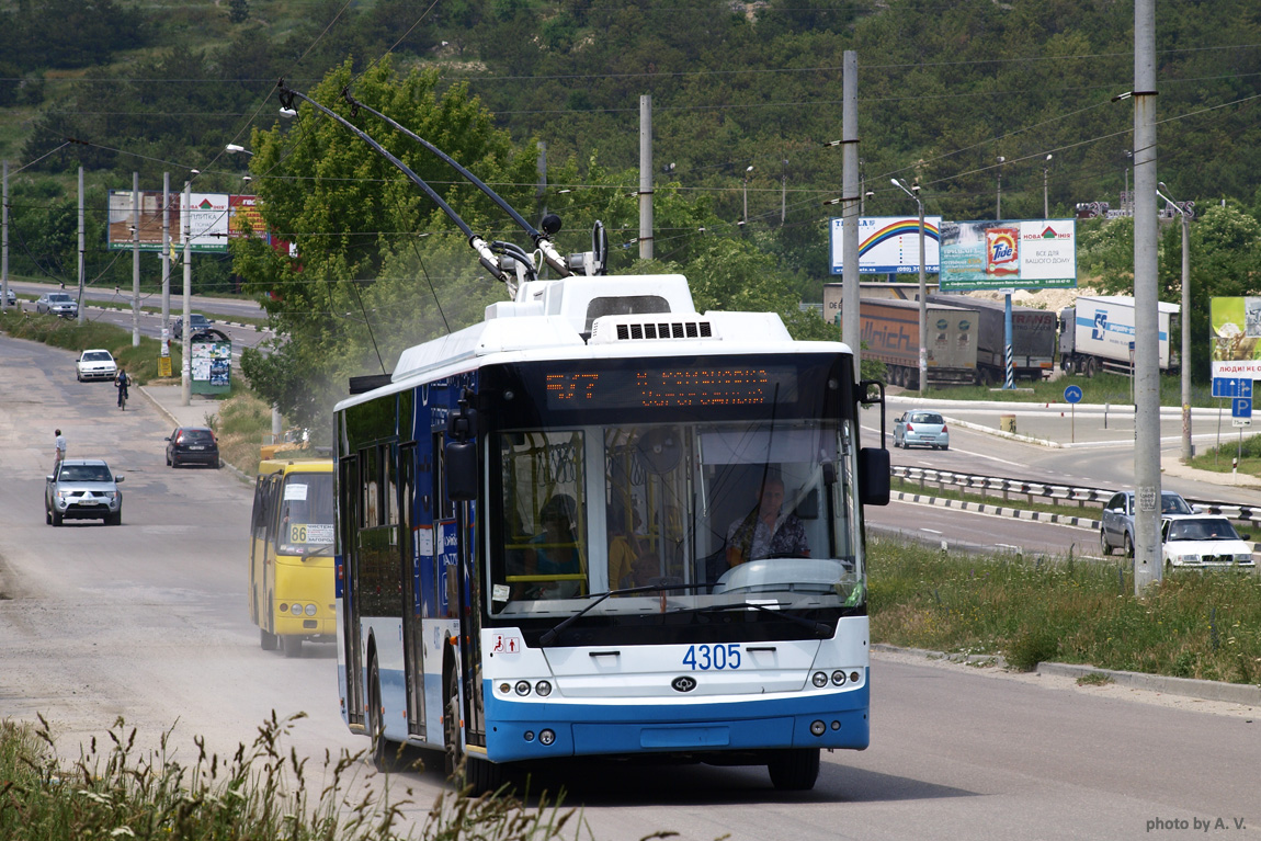 Крымский троллейбус, Богдан Т70110 № 4305