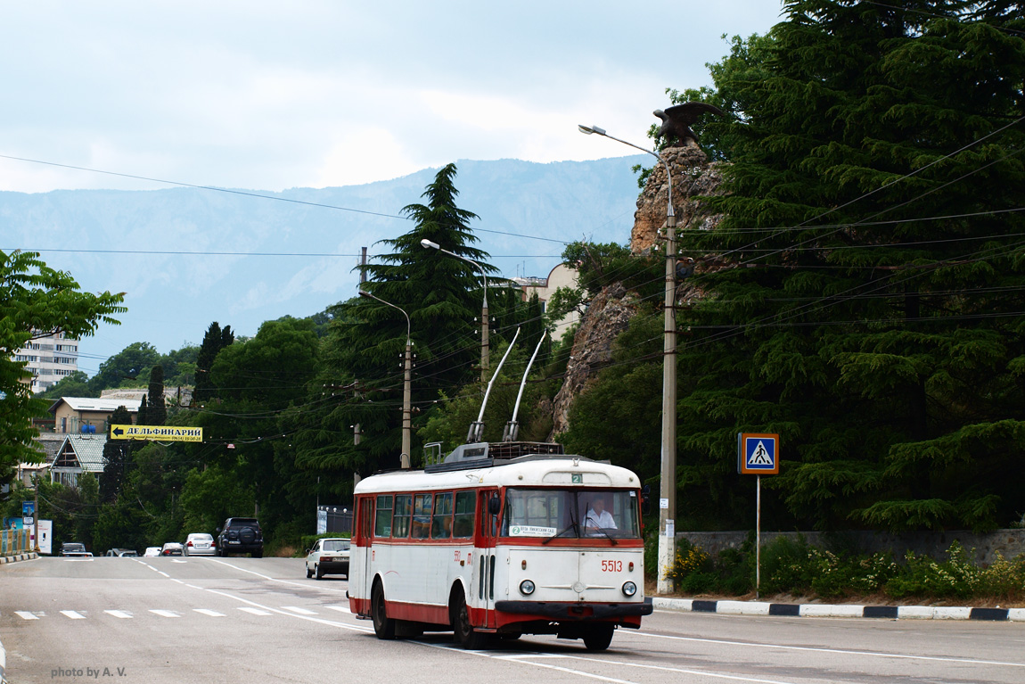 ყირიმის ტროლეიბუსი, Škoda 9Tr19 № 5513