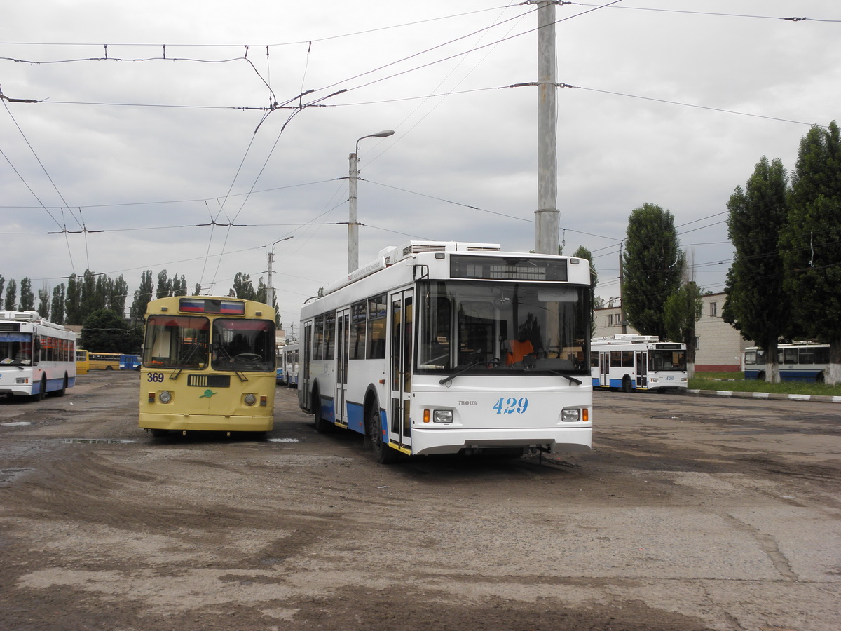 Белгород, Тролза-5275.07 «Оптима» № 429; Белгород, ЗиУ-682Г-012 [Г0А] № 369