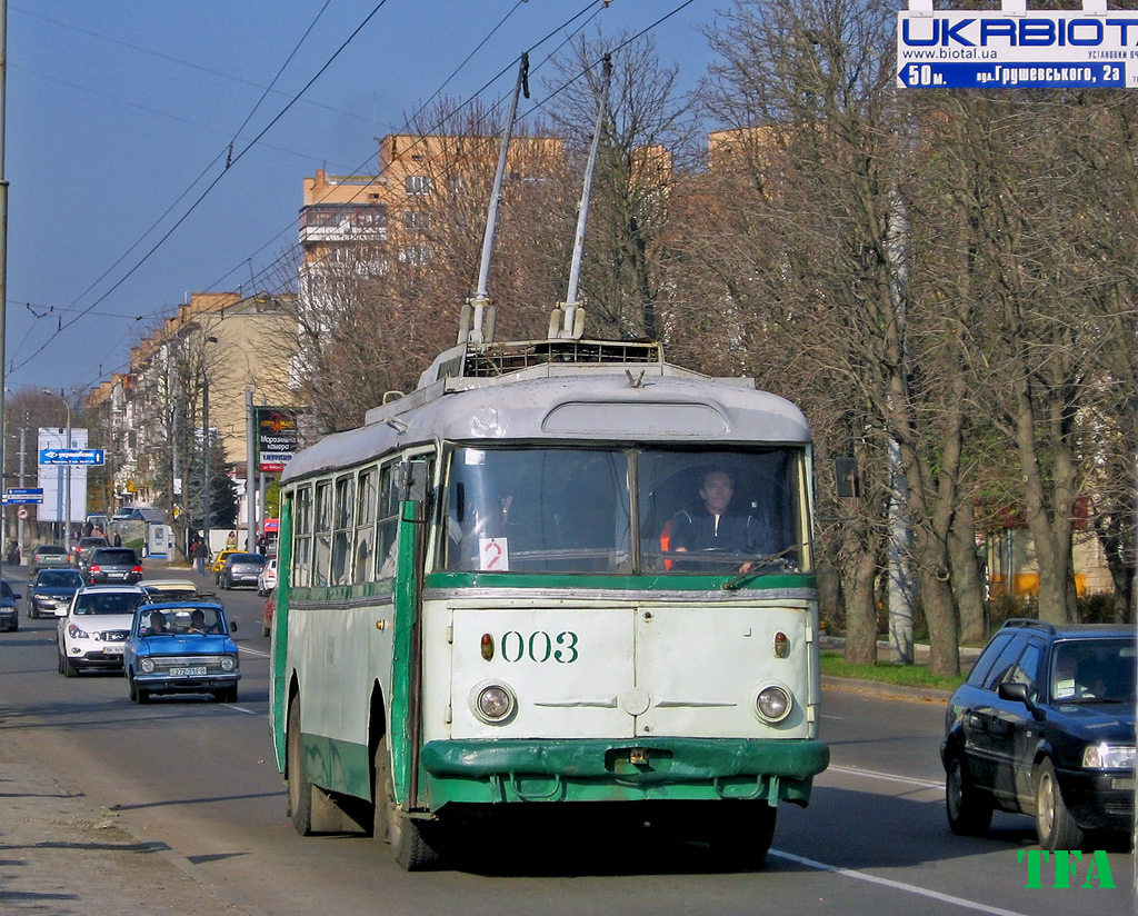 Ровно, Škoda 9Tr19 № 003