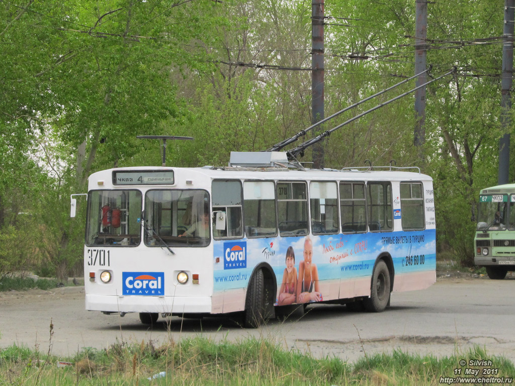 Челябинск, ЗиУ-682В-012 [В0А] № 3701