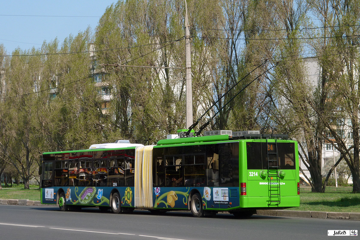 Харків, ЛАЗ E301D1 № 3214