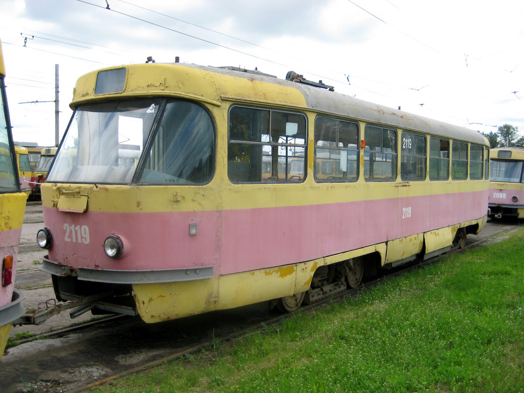 Ульяновск, Tatra T3SU (двухдверная) № 2119