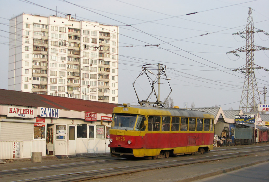 Киев, Tatra T3SU № 5526