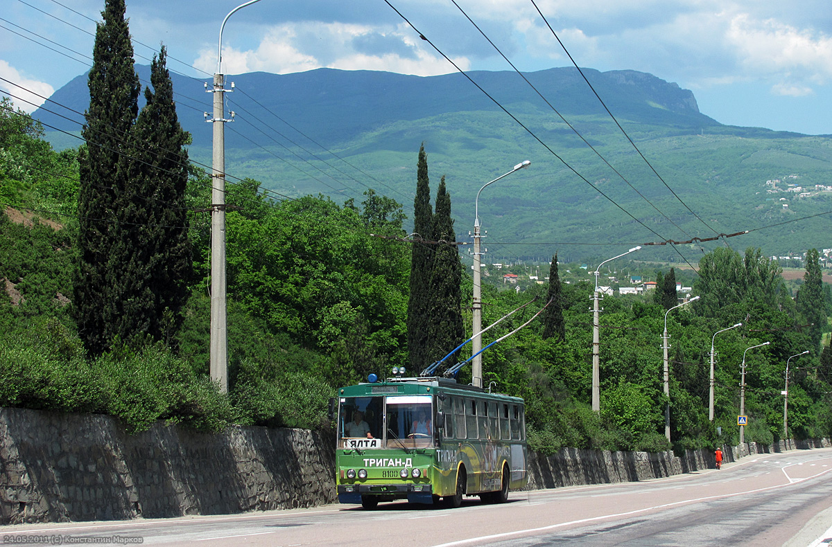 ყირიმის ტროლეიბუსი, Škoda 14Tr89/6 № 8100