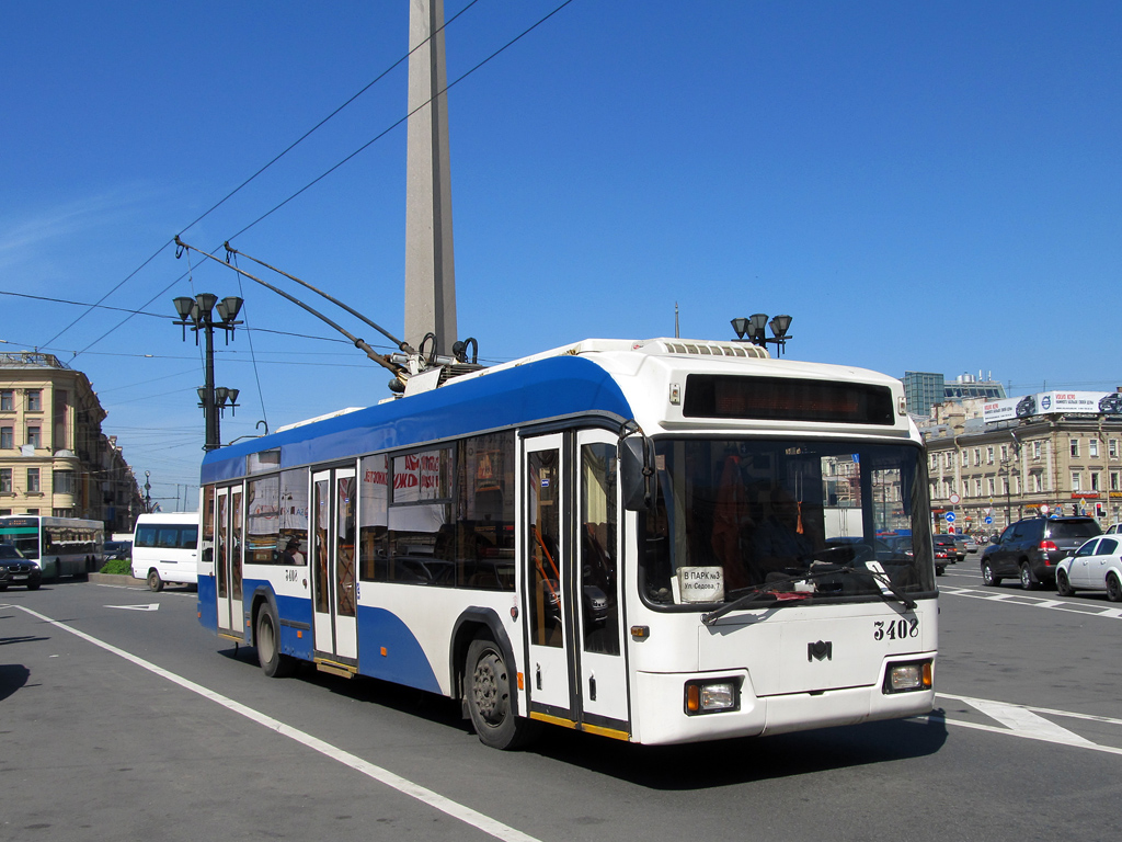 Санкт-Петербург, БКМ 321 № 3408