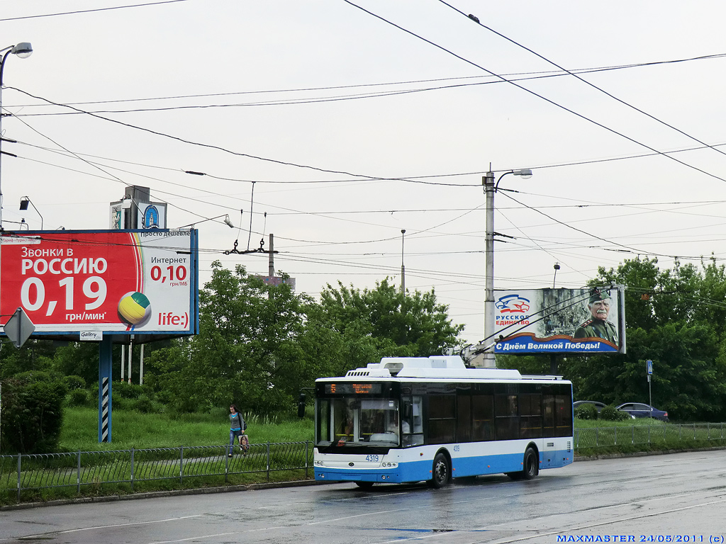 Крымский троллейбус, Богдан Т70110 № 4319