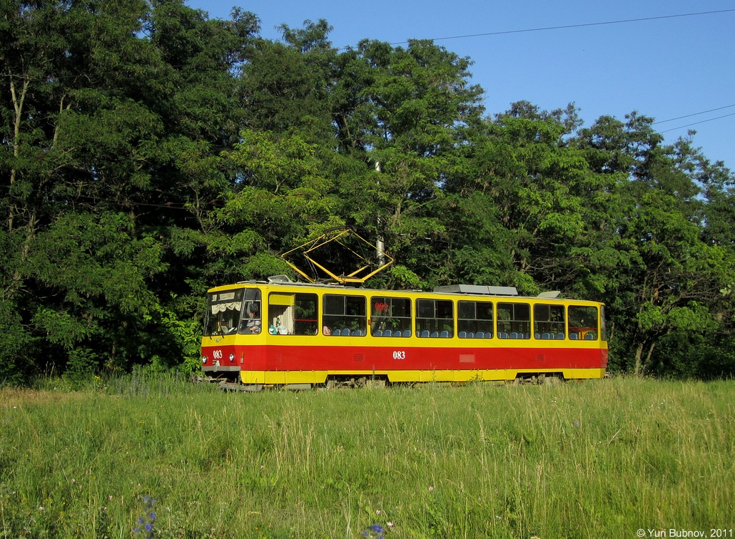 Курск, Tatra T6B5SU № 083