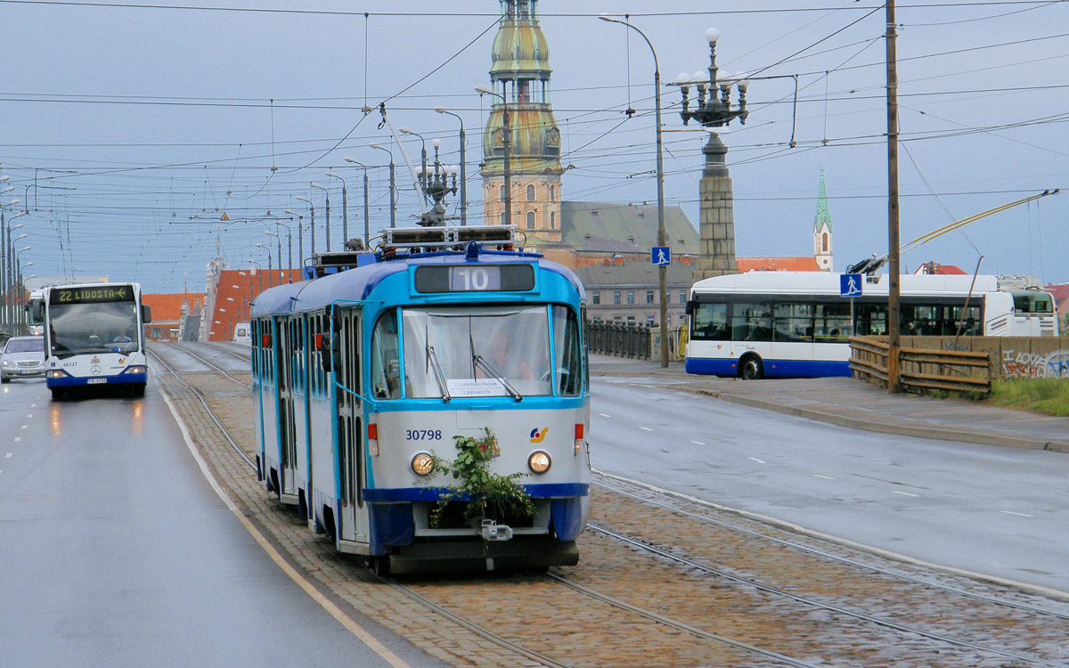 Рига, Tatra T3A № 30798
