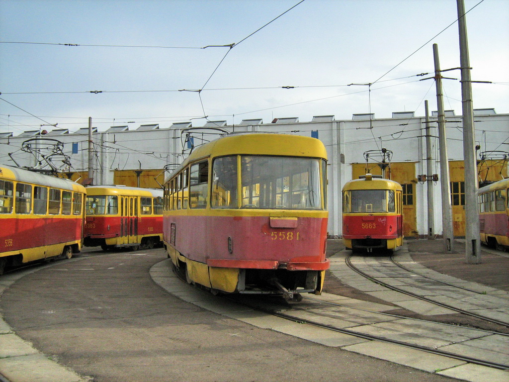 Киев, Tatra T3SU № 5581