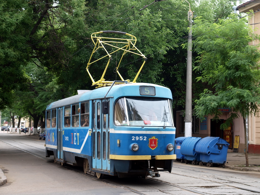 Одесса, Tatra T3R.P № 2952