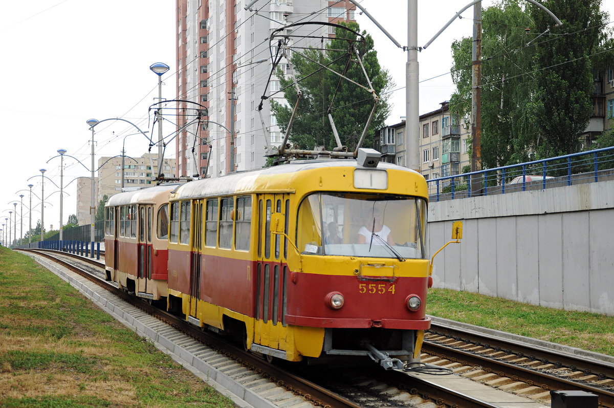 Киев, Tatra T3SU № 5554