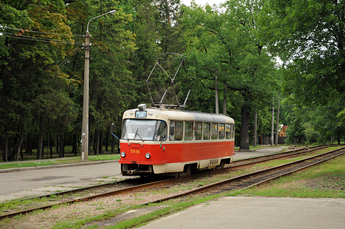 Киев, Tatra T3SU № 5818