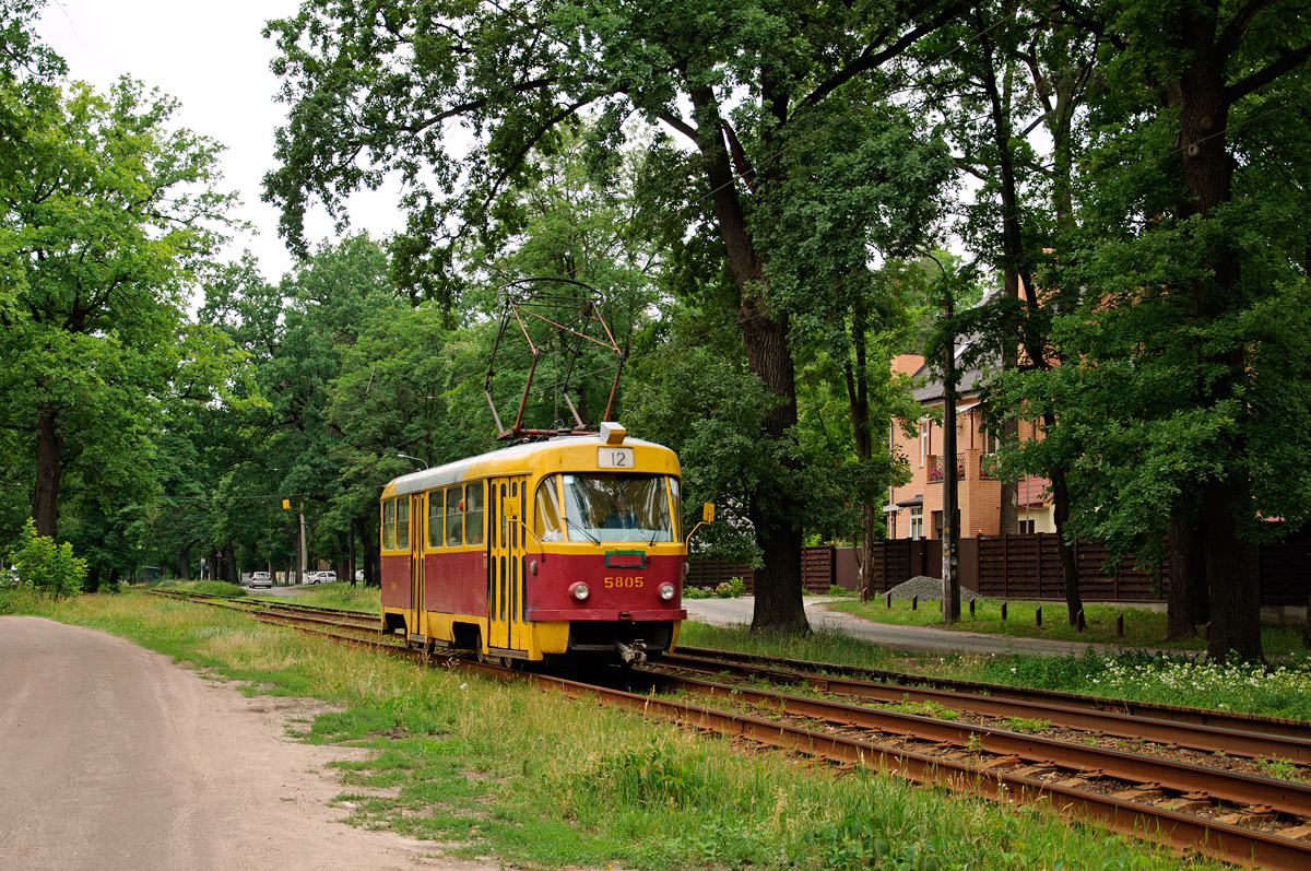 Киев, Tatra T3SU № 5805