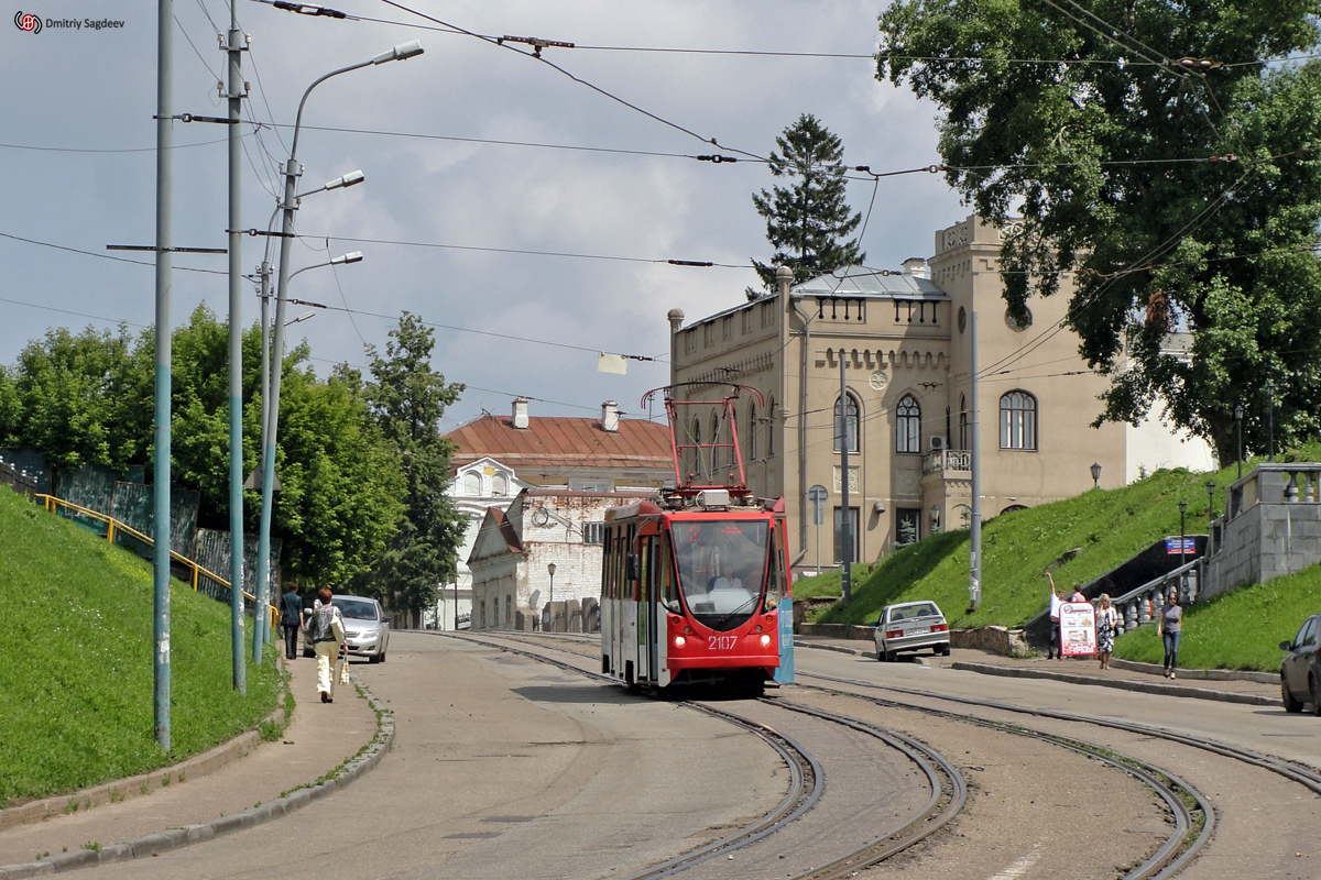 Казань, 71-134АЭ (ЛМ-99АЭ) № 2107