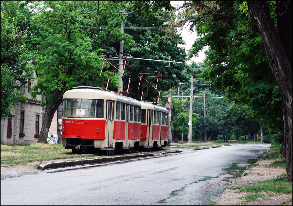 Одесса, Tatra T3SU № 3257