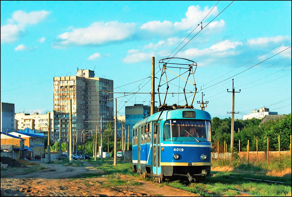 Одесса, Tatra T3R.P № 4019