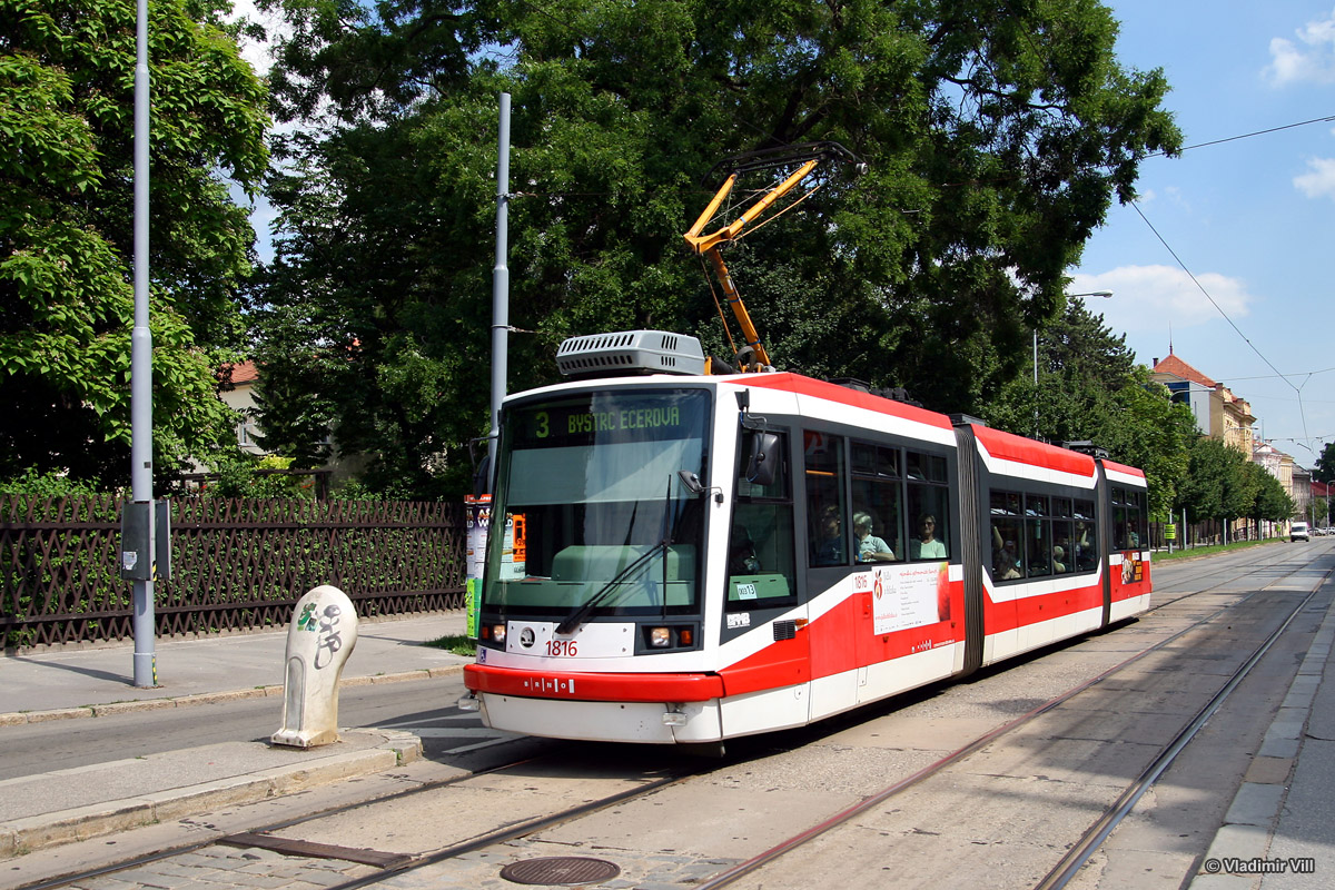 Брно, Škoda 03T6 Anitra № 1816