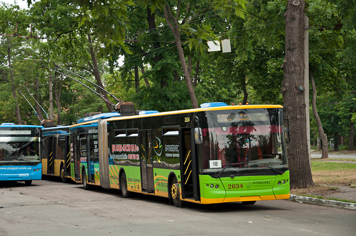 Киев, ЛАЗ E301D1 № 2634