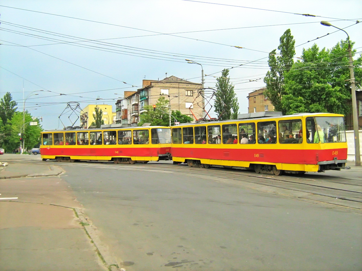 Киев, Tatra T6B5SU № 049
