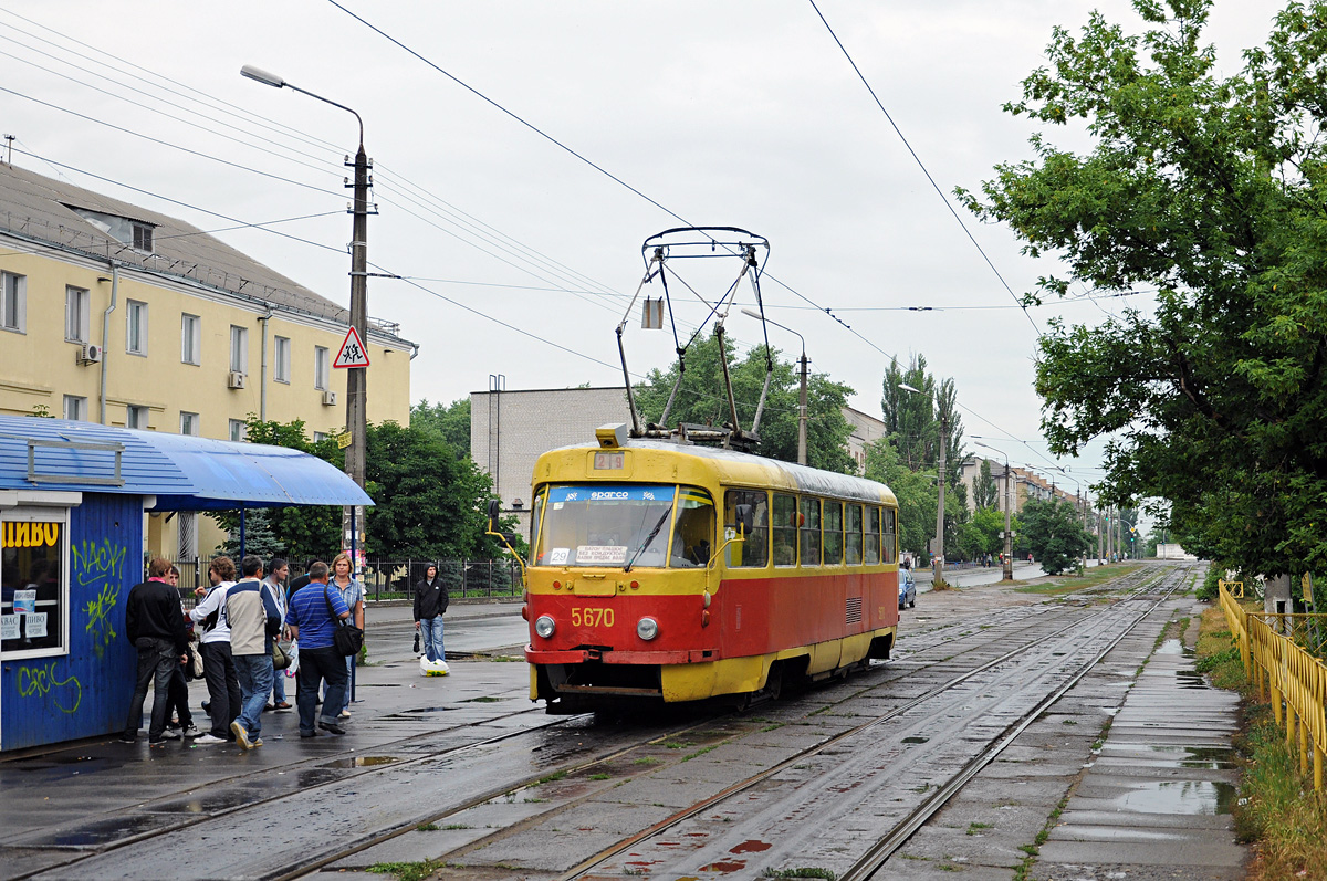 Киев, Tatra T3SU № 5670