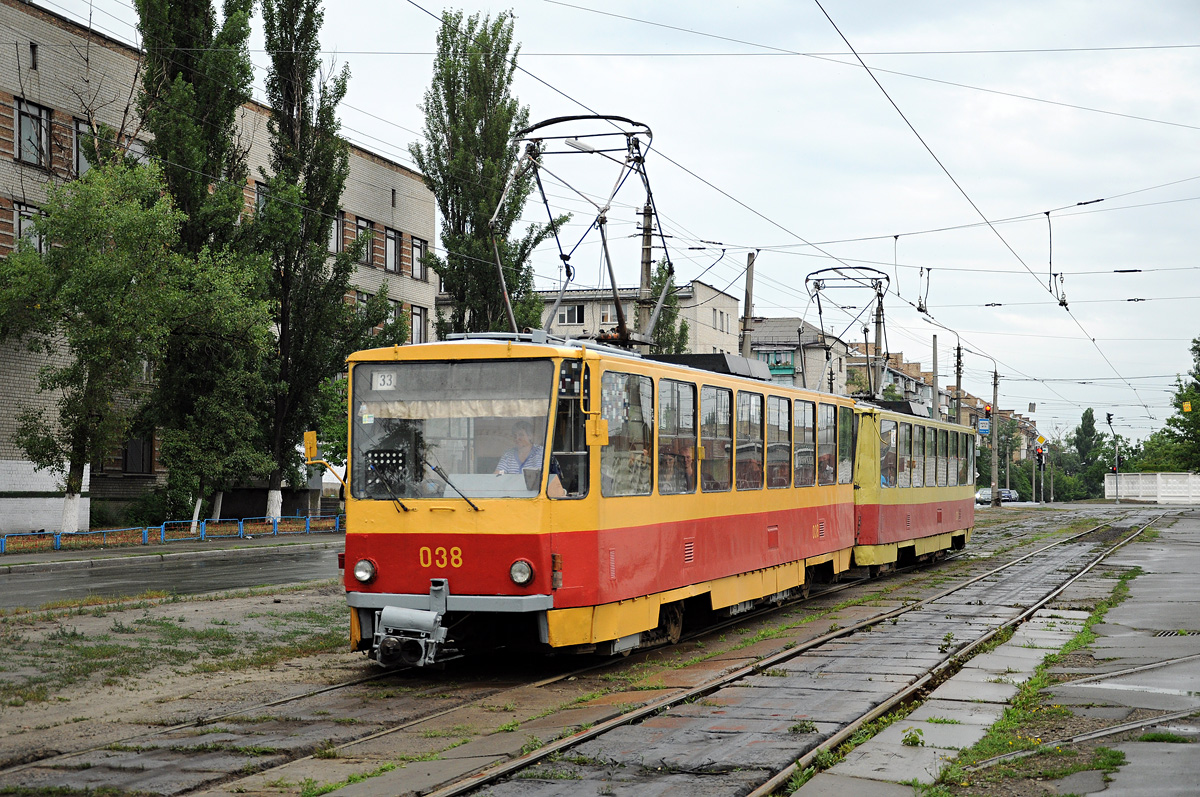 Киев, Tatra T6B5SU № 038