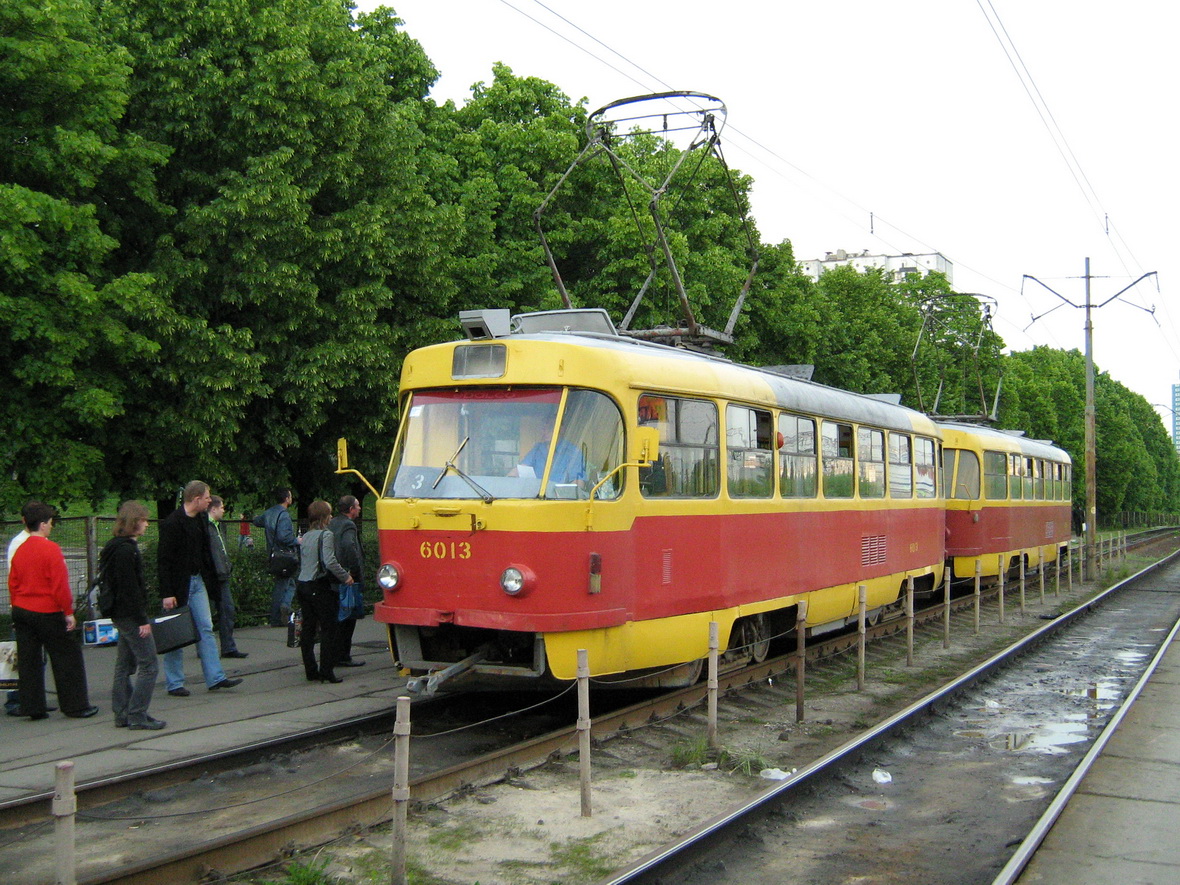Киев, Tatra T3SU № 6013