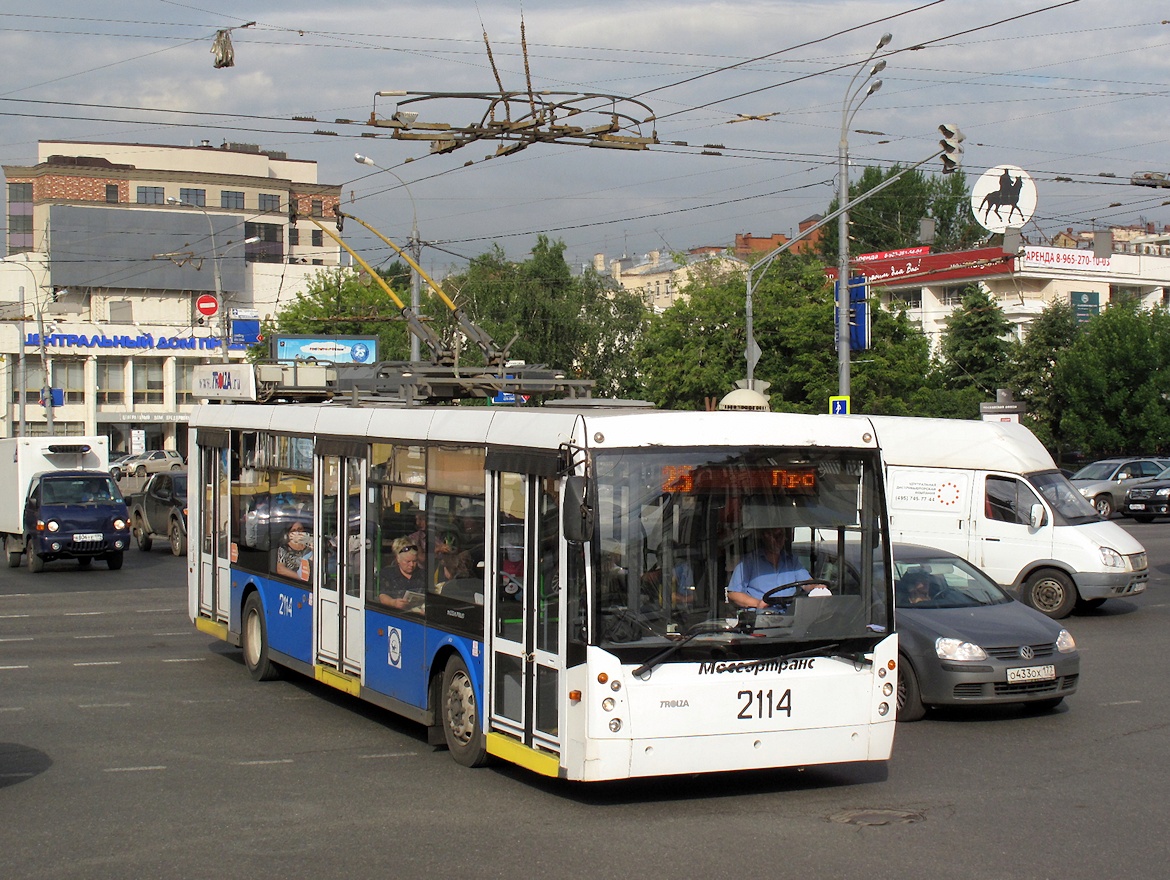 Moskwa, Trolza-5265.00 “Megapolis” Nr 2114 Moskwa, Trolza-5265.00 “Megapolis” Nr 2114