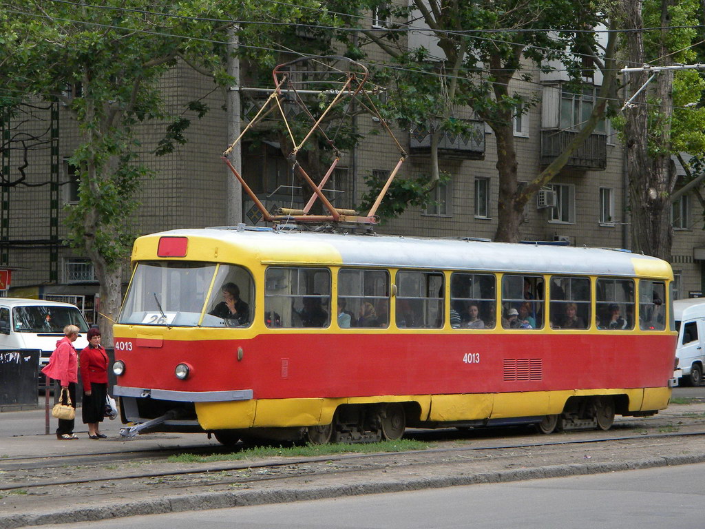 Odessa, Tatra T3SU N°. 4013
