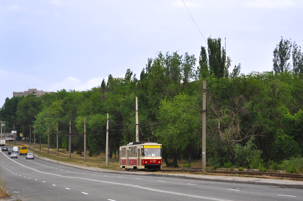 Запорожье, Tatra T6B5SU № 439