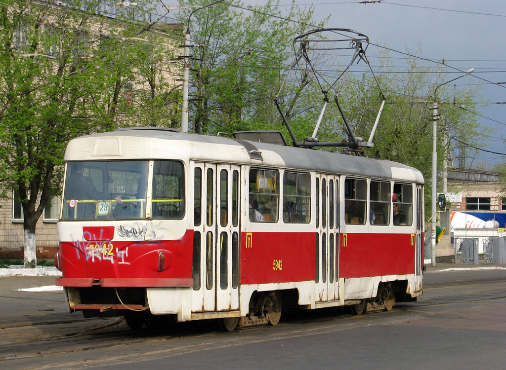 Киев, Tatra T3SU № 5942