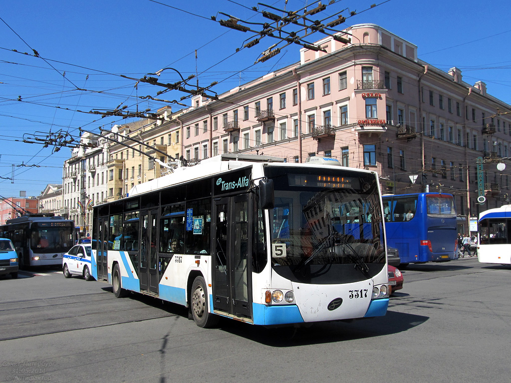 Санкт-Петербург, ВМЗ-5298.01 «Авангард» № 3317