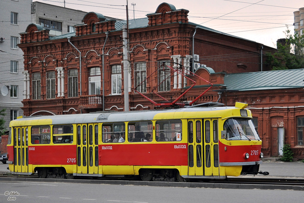 Волгоград, Tatra T3SU № 2705