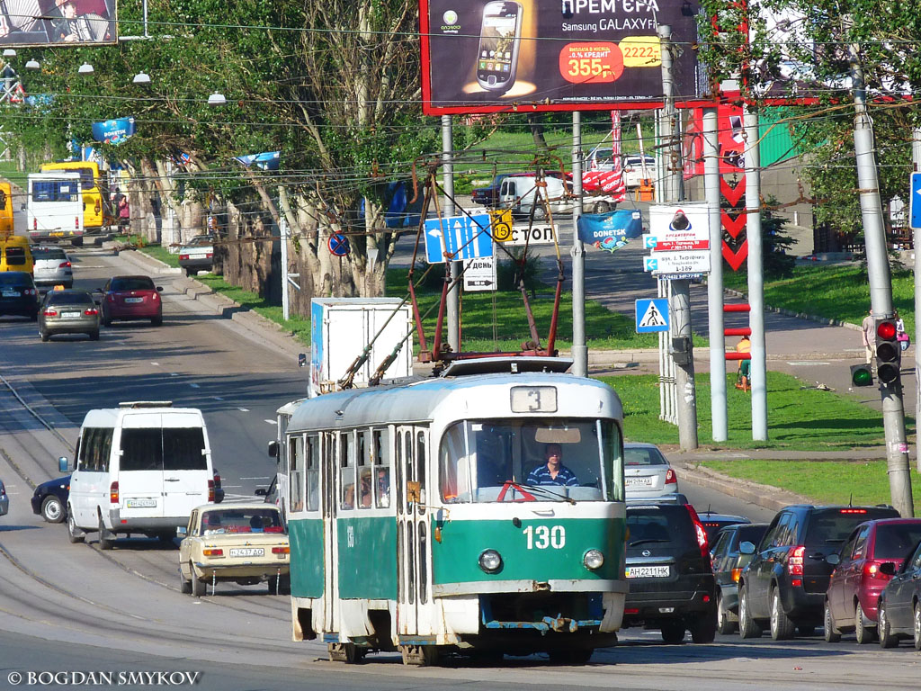 Донецк, Tatra T3SU № 130