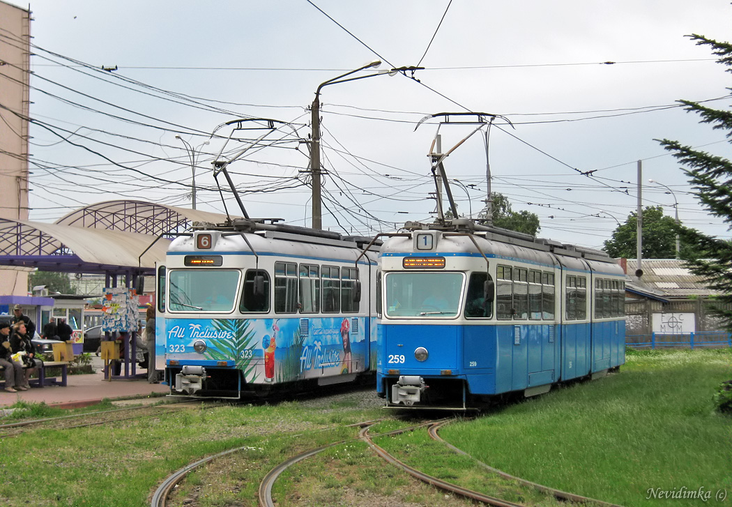 Винница, SWS/SIG/BBC Be 4/6 "Mirage" № 259; Винница, SWS/SIG/BBC Be 4/6 "Mirage" № 323