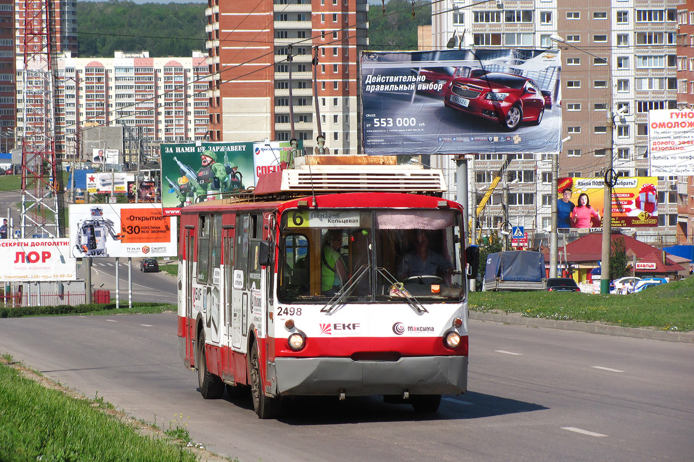 Пенза, ВЗТМ-5284.02 № 2498