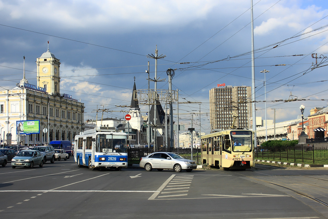 Москва, БТЗ-52761Р № 2929; Москва, 71-619КТ № 4293