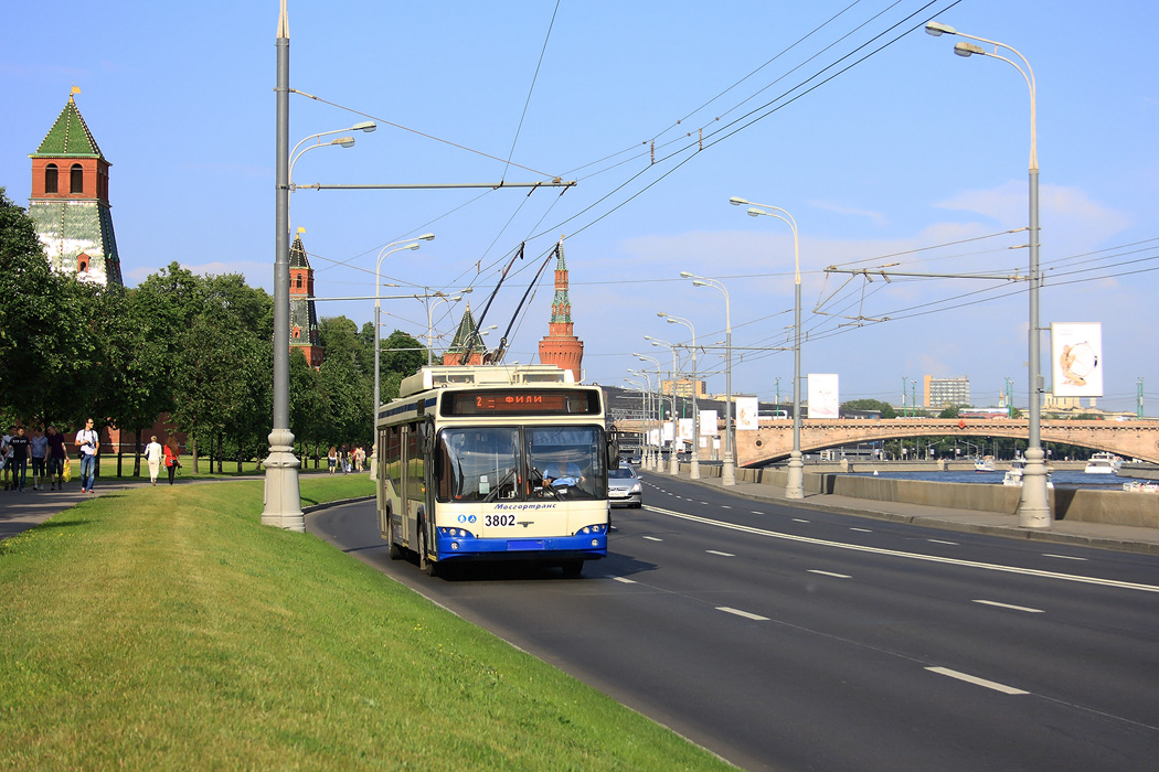 Москва, СВАРЗ-МАЗ-6235.00 № 3802